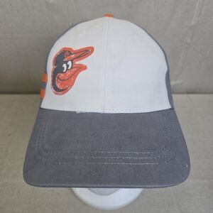 Women's Baltimore Orioles Baseball Cap Strapback Hat Gray Orange Floral Bill